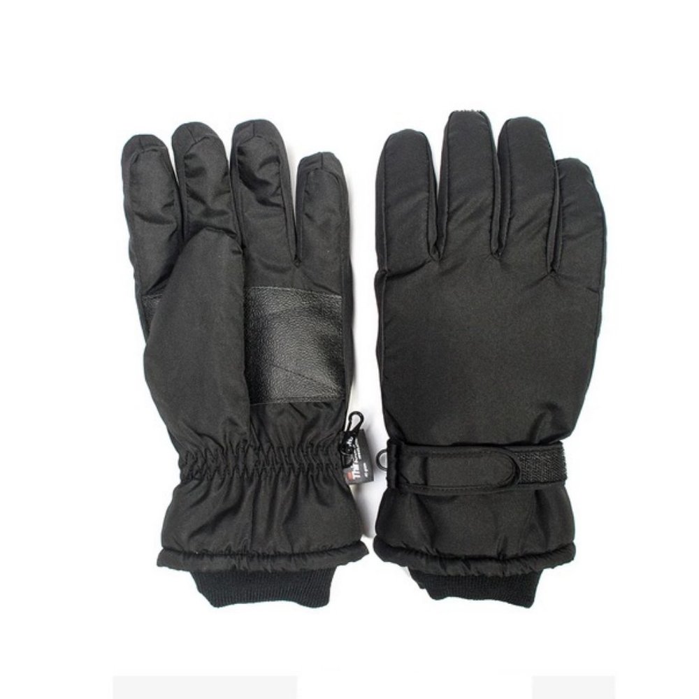 3M Thinsulate Men's Black Winter Gloves